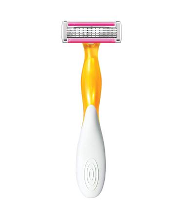 BIC Soleil Shine Women's 5-Blade Disposable Razor 10 Count - Yellow and White - Buy Online on SooperMarket.com