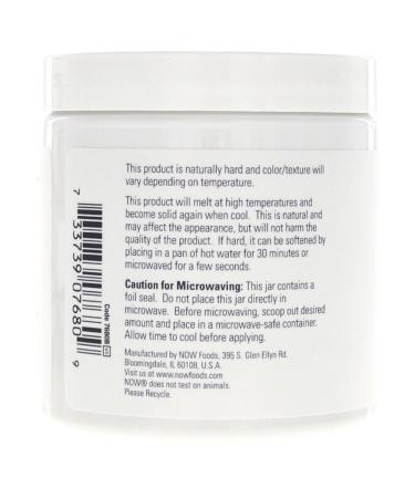 Now Foods Cocoa Butter 7 oz (Pack of 2) - 100% Pure | Best Quality Cocoa Butter - Buy Online on SooperMarket.com