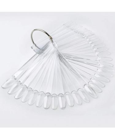 200 x Natural Clear False Nail Art Tips Display Swatch Sticks for Practice and Polish Swatching - Buy Online on SooperMarket.com