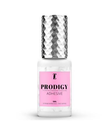 Prodigy Adhesive Professional Eyelash Extension Glue (5ml) - Long-Lasting Lash Glue 7-8 Weeks - Formaldehyde-Free Lash Glue for Eyelash Extensions  No Irritation  1-2 Seconds Fast Drying