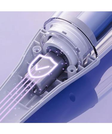 iFCOW Automatic Curling Iron Auto Hair Curler Left & Right Hair Curling Wand with 4 Temperature Adjustable Auto Shut-Off US plug Purple - Buy Online on SooperMarket.com