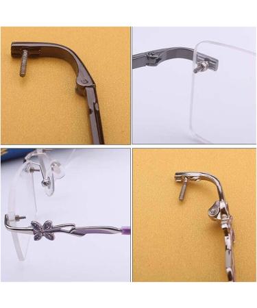 Ranara Replacement Glasses End Tips - Metal Legs & Accessories for Borderless Goggles | 1 Pair Black Repair Parts - Buy Online on SooperMarket.com