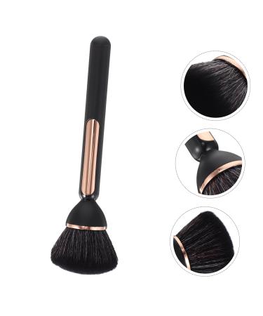 Multi-Function Manicure & Cleaning Brush - Foundation Blending & Nail Remover Tool | Black 14.5x3cm | Perfect for Skincare & Dust Collection - Buy Online on SooperMarket.com