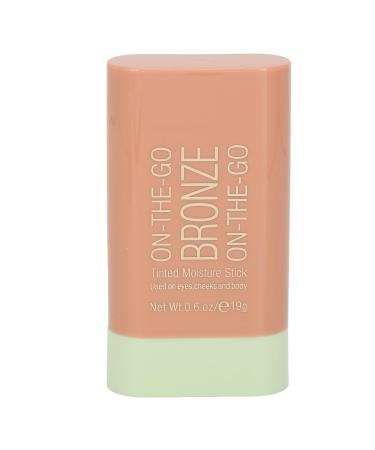 Matte Bronzer Stick Long Lasting Cream Contour Sticks Look Compact Easy To Apply for Daily Makeup (2#Soft Glow)