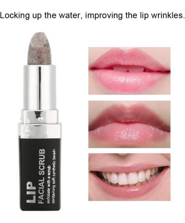 Exfoliating Lip Scrub Stick for Nourished, Moisturized Lips - Remove Cuticles, Repair Dryness & Dullness - Buy Online on SooperMarket.com