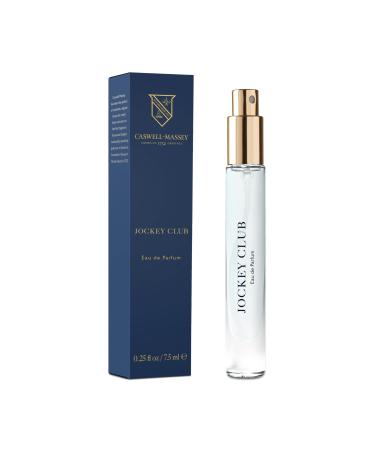 Caswell-Massey Jockey Club Eau de Parfum Discovery Modern Floral Masculine Fragrance with Rose & Dark Amber Long-Lasting Men s Fragrances Travel Size Vial Perfume for Men 0.25 Fl Oz Jockey Club 0.25 Fl Oz (Pack of 1)