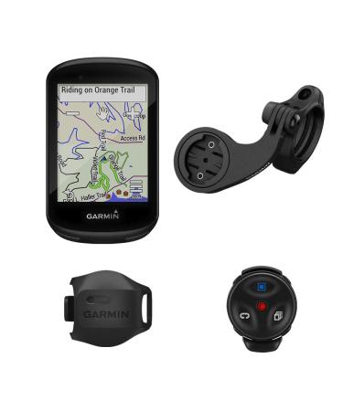 Garmin Edge 830 Mountain Bike Bundle, Performance Touchscreen GPS Cycling/Bike Computer with Mapping, Dynamic Performance Monitoring and Popularity Routing, Includes Speed Sensor & Mountain Bike Mount Mountain Bike Bundle GPS Bike Computer