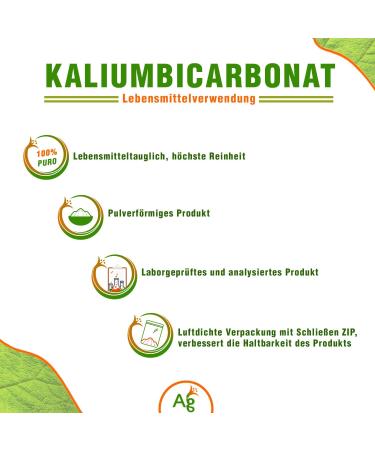 Potassium Bicarbonate 1KG - Premium AGROBULL Potassium Bicarbonate for International Shipping | Fast Delivery & Quality Assured - Buy Online on SooperMarket.com