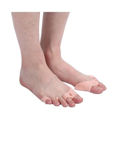5 Pairs Soft Gel Toe Separator Spacers for Bunion Valgus Correction - Buy Online on SooperMarket.com