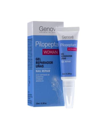 Genov  Pilopeptan Woman Nail Repair Gel 10ml - Nourishes and Strengthen Nails - Nail Repair Treatment - Nail Hydration - Spain