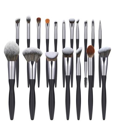 16 Sexy Small Waist Black Makeup Brush Set 22cm 22cm D