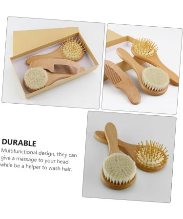 KALLORY Bath Brush Set - 3pcs Kids Spa Kit with Loofah Back Strap and Exfoliator Brush - Buy Online on SooperMarket.com