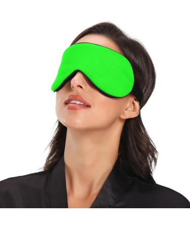 Haskirky Light Blocking Eye Mask for Deep Sleep - Breathable & Adjustable - Ideal for Travel, Yoga, Meditation - Men and Women - Buy Online on SooperMarket.com