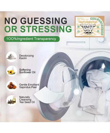 Eco-Friendly Laundry Detergent Sheets - Fresh Scent for Home Dorm Travel & Camping | 120 Loads 60 Sheets - Buy Online on SooperMarket.com