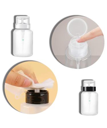 2 Pack 200ml Pump Dispenser - Nail Polish Remover Bottle for Nail Art Tool Set | Pum Pum Pum Pleple - Buy Online on SooperMarket.com