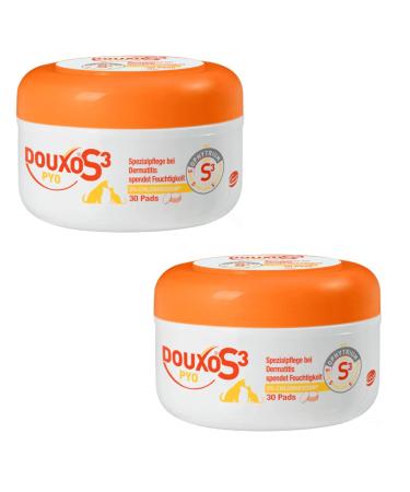 Ceva Douxo S3 Pyo Pads - Double Pack - 2 x 30 pcs
