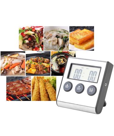Multifunctional BBQ Grill Thermometer with Instant Reading Probe and Alarm - 50-300 F - Buy Online on SooperMarket.com