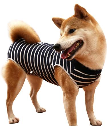 Heywean Dog Recovery Suit - Post-Surgery Protection Bodysuit for Dogs XL | Medical Dog Shirt for Castration Wound Care - Blue - Buy Online on SooperMarket.com