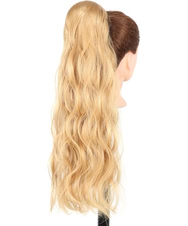 Prinfantasy Curly Wavy Wrap Around Ponytail Hair Extension | 24 inch Synthetic Hairpiece for Women - MW129 - Buy Online on SooperMarket.com