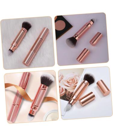 BELLIFFY Double-ended Makeup Brush Buffing Brush Cosmetics Powder Applicator Makeup Powder Brush Blush Brushes Powder Blush Brush Retractable Makeup Cosmetic Powder Brush Artificial Fiber - Buy Online on SooperMarket.com