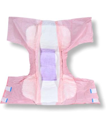 Rearz Princess Pink Overnight Adult Diapers - Sample 2 Pack (X-Large) - Pack of 2 - Buy Online on SooperMarket.com