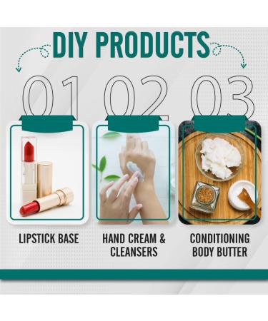 Cetyl Alcohol for Homemade Cosmetics - 7.06 oz | Thickening Agent & Emulsifier for Lipsticks Body Butter Lotions & Hair Products - International Shipping Available - Buy Online on SooperMarket.com
