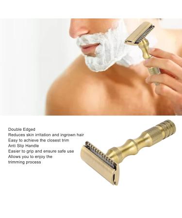 Pilipane Double Edge Safety Razors | Long Handle Reusable Metal Razor for a Clean Shave - Perfect for All Users - Buy Online on SooperMarket.com