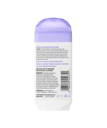 Lavender & White Tea Crystal Aluminum-free Natural Deodorant 2.5oz - Buy Online on SooperMarket.com