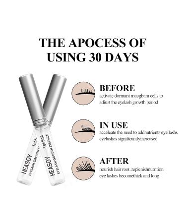 Premium Eyelash Growth Serum | Enhance Natural Lashes & Brows for Fuller Thicker Results - International Shipping Available - Buy Online on SooperMarket.com