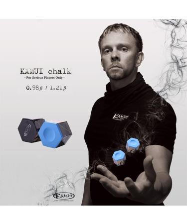 Kamui Roku Premium Light Blue Pool Carom Cue Stick Chalk - 1 Piece - Buy Online on SooperMarket.com