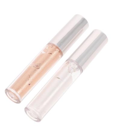 NOLITOY 2pcs Liquid Eyeshadow Highlighter Glitter Eye Shadow Makeup Supplies Miss Eyeliner