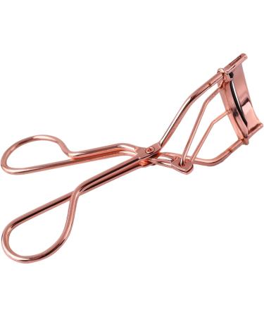Prakti 1pc Rose Gold Makeup Eyelash Curler Curling Stainless Steel Grip Eyelash Clip Eyelash Cosmetic Makeup Tools Accessories - Buy Online on SooperMarket.com