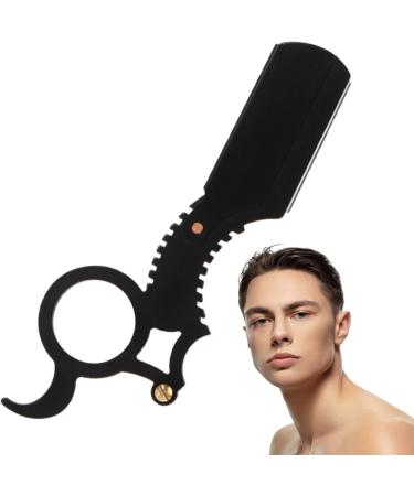 Ibuloule Cut-Throat Razor | Professional Shaving & Skin Care for Men - Ideal for Salon Travel Home & Outdoor Adventures - Buy Online on SooperMarket.com