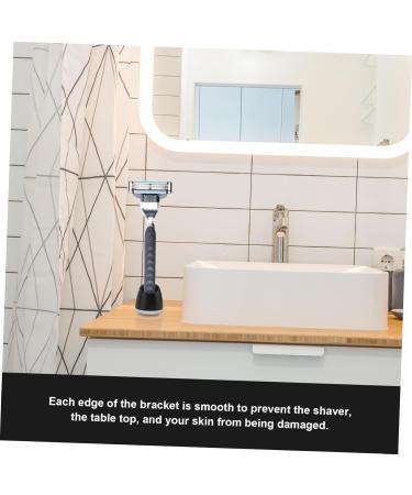 Cabilock 3-Pack Razor Stand - Safety Razor Holder & Rack for Men - Shaving Organizer for Shavers & Baldershapers - Buy Online on SooperMarket.com