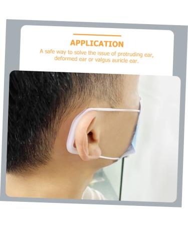 KOMBIUDA Auricle Corrector Invisible Tape - 5 Pairs | Silicone Patch for Ear Mold Support | Valgus Protruding Ear Correction Bracket - Buy Online on SooperMarket.com