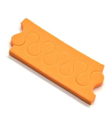 PrettyClaw Foam Toe Separators - 24 Pieces - Nail Polish Toe Spacers in Orange, Gray, Blue - Pedicure Toe Separators for Perfectly Polished Toenails - Buy Online on SooperMarket.com