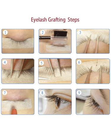 100 Pieces Eyelash Extension Eye Pads | Non-Woven Under Eye Tinting Tools for Lash Extensions - Buy Online on SooperMarket.com