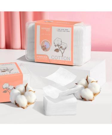 1000pcs Makeup Remover Cotton Pads - Soft Lint-Free Durable Facial & Nail Polish Wipes for Easy Makeup Removal - Buy Online on SooperMarket.com