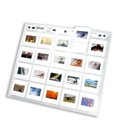 Print File 2x2-20H Archival Storage 35mm Horizontal Pack of 100