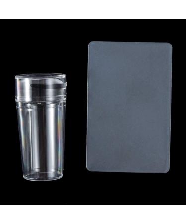 Cetornie Clear Silicone Jelly Stamper with Scraper - Nail Art Stamping Tool - Buy Online on SooperMarket.com