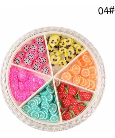 HAPINARY 4 Box Fruit Nail Stickers Slice Nail Decoration Manicure Pastes Self-adhesive Nail Decals Fruit Nail Art Slices Stickers for Nails 3d Nail Decals Nail Art Stickers Nail Art Decals - Buy Online on SooperMarket.com