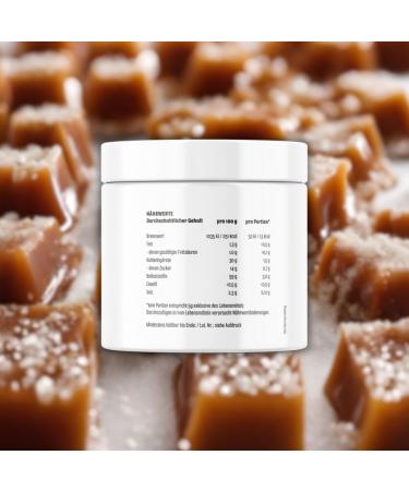 Buy Premium Vegan Taste Powder | Calorie-Reduced Flavor Powder Zero 200g | Better Nutrition Salted Caramel - Enhance Your Meals! - Buy Online on SooperMarket.com