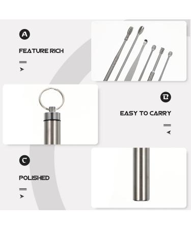 Healeved Ear Wax Remover Set - 3 Portable Ear Pick Tools for Ear Cleansing - Buy Online on SooperMarket.com