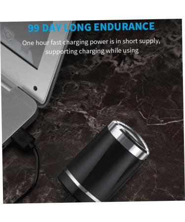 Mini Electric Shaver for Men - USB Rechargeable Portable Travel Rotary Beard Grooming - Buy Online on SooperMarket.com