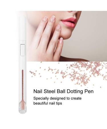 0.8mm Nail Beads Dotting Tool - Bullion Pen for Manicure Decoration - International Shipping Available - Buy Online on SooperMarket.com