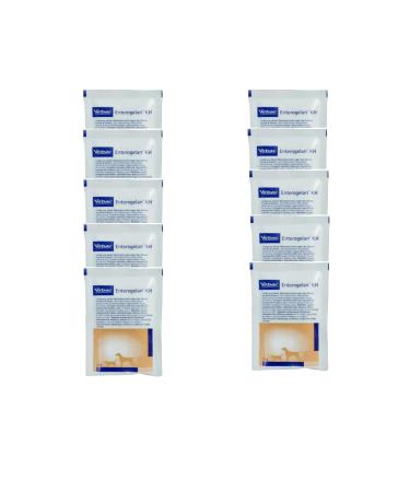 Virbac Enterogelan KH |10 x 10 g bag |Supplementary feed for dogs and cats |Can contribute to the relief of acute diarrhea |Can contribute to protecting the intestinal mucosa