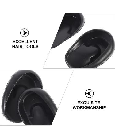 KALLORY 6pcs Hair Dye Ear Covers - Salon Professional Earmuffs in Black - Buy Online on SooperMarket.com