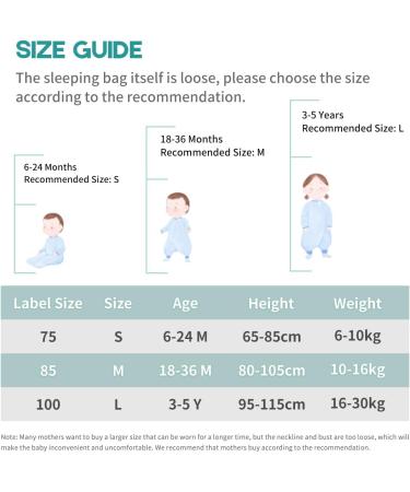 ChicSky Baby Sleeping Bag with Legs 3.5 Tog | Winter Organic Cotton | 18-36 Months | Dinosaur Design - Buy Online on SooperMarket.com