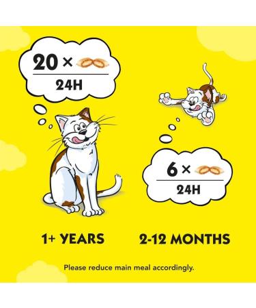 Dreamies Cat Treats Chicken 350g (pack of 2) - Buy Online on SooperMarket.com