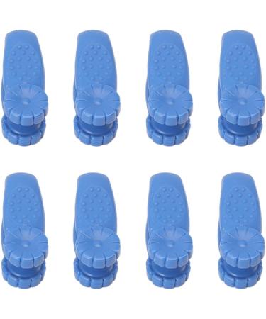 Fydun 8-Pack Hand Pressure Point Tools Plastic Hand Acupressure Clips for Migraine Relief Between Thumb and Index Finger Wide Range of Uses (Blue) - Buy Online on SooperMarket.com